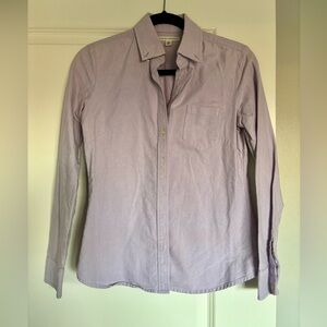 Banana Republic Purple Button Down Shirt